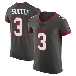 Nike Ryan Succop Tampa Bay Buccaneers Elite Pewter Alternate Vapor Jersey - Men's
