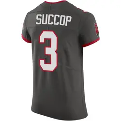 Nike Ryan Succop Tampa Bay Buccaneers Elite Pewter Alternate Vapor Jersey - Men's