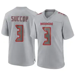 Nike Ryan Succop Tampa Bay Buccaneers Game Gray Atmosphere Fashion Jersey - Youth