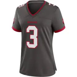 Nike Ryan Succop Tampa Bay Buccaneers Game Pewter Alternate Jersey - Women's