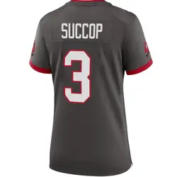 Nike Ryan Succop Tampa Bay Buccaneers Game Pewter Alternate Jersey - Women's
