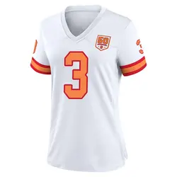 Nike Ryan Succop Tampa Bay Buccaneers Game White '76 50th Season Jersey - Women's