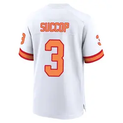 Nike Ryan Succop Tampa Bay Buccaneers Game White '76 Jersey - Men's