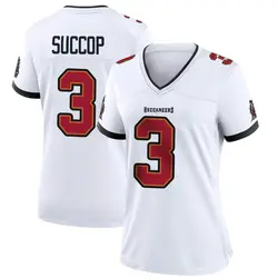 Nike Ryan Succop Tampa Bay Buccaneers Game White Jersey - Women's