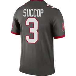 Nike Ryan Succop Tampa Bay Buccaneers Legend Pewter Alternate Jersey - Men's