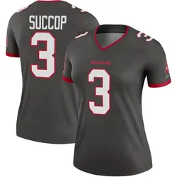 Nike Ryan Succop Tampa Bay Buccaneers Legend Pewter Alternate Jersey - Women's