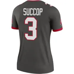 Nike Ryan Succop Tampa Bay Buccaneers Legend Pewter Alternate Jersey - Women's
