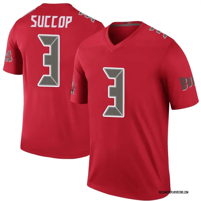 Nike Ryan Succop Tampa Bay Buccaneers Legend Red Color Rush Jersey - Men's