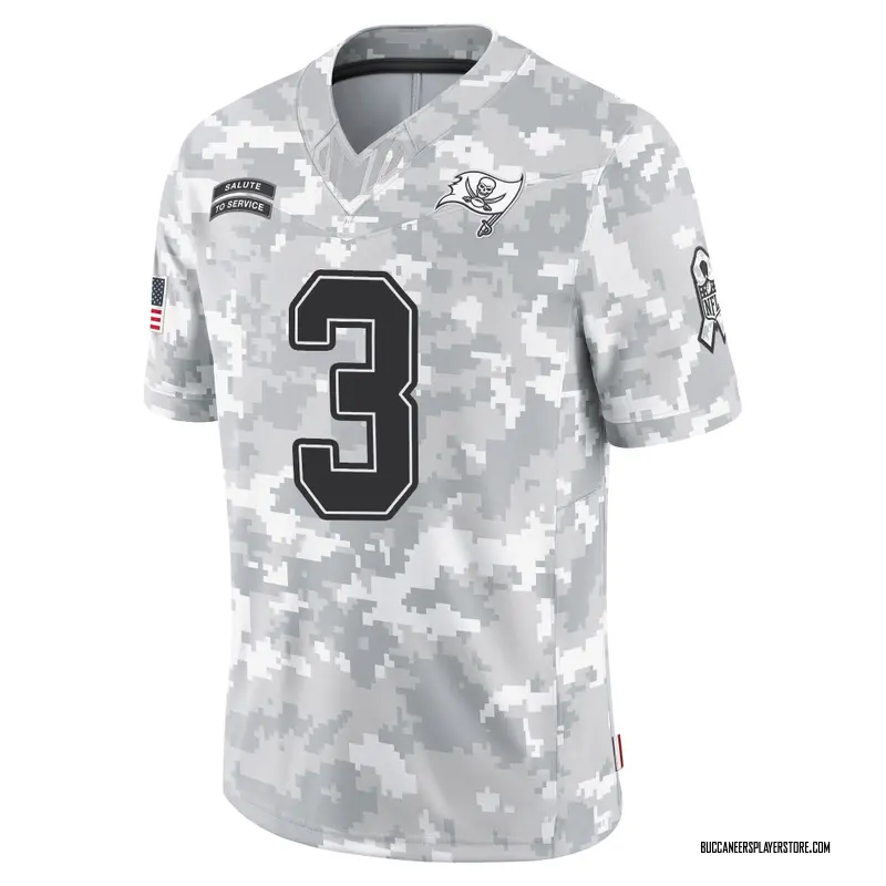 Nike Ryan Succop Tampa Bay Buccaneers Limited Arctic Camo 2024 Salute to Service Jersey - Men's