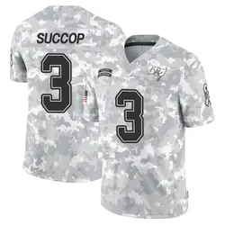 Nike Ryan Succop Tampa Bay Buccaneers Limited Arctic Camo 2024 Salute to Service Jersey - Youth