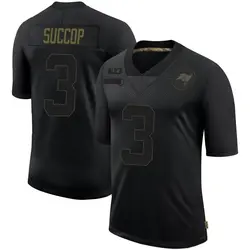 Nike Ryan Succop Tampa Bay Buccaneers Limited Black 2020 Salute To Service Jersey - Men's