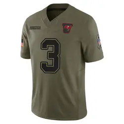 Nike Ryan Succop Tampa Bay Buccaneers Limited Olive 2025 Salute to Service Jersey - Men's
