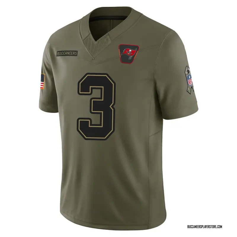 Nike Ryan Succop Tampa Bay Buccaneers Limited Olive 2025 Salute to Service Jersey - Men's