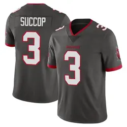 Nike Ryan Succop Tampa Bay Buccaneers Limited Pewter Alternate Vapor Jersey - Men's