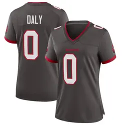 Nike Scott Daly Tampa Bay Buccaneers Game Pewter Alternate Jersey - Women's