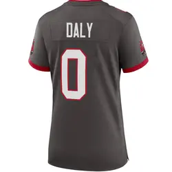 Nike Scott Daly Tampa Bay Buccaneers Game Pewter Alternate Jersey - Women's