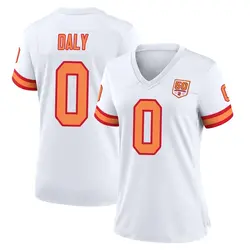 Nike Scott Daly Tampa Bay Buccaneers Game White '76 50th Season Jersey - Women's