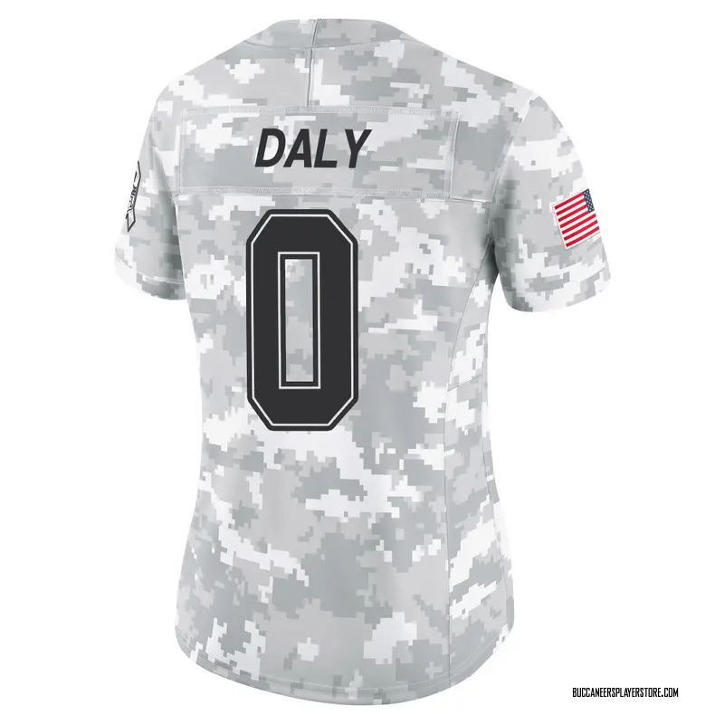 Nike Scott Daly Tampa Bay Buccaneers Limited Arctic Camo 2024 Salute to Service Jersey - Women's
