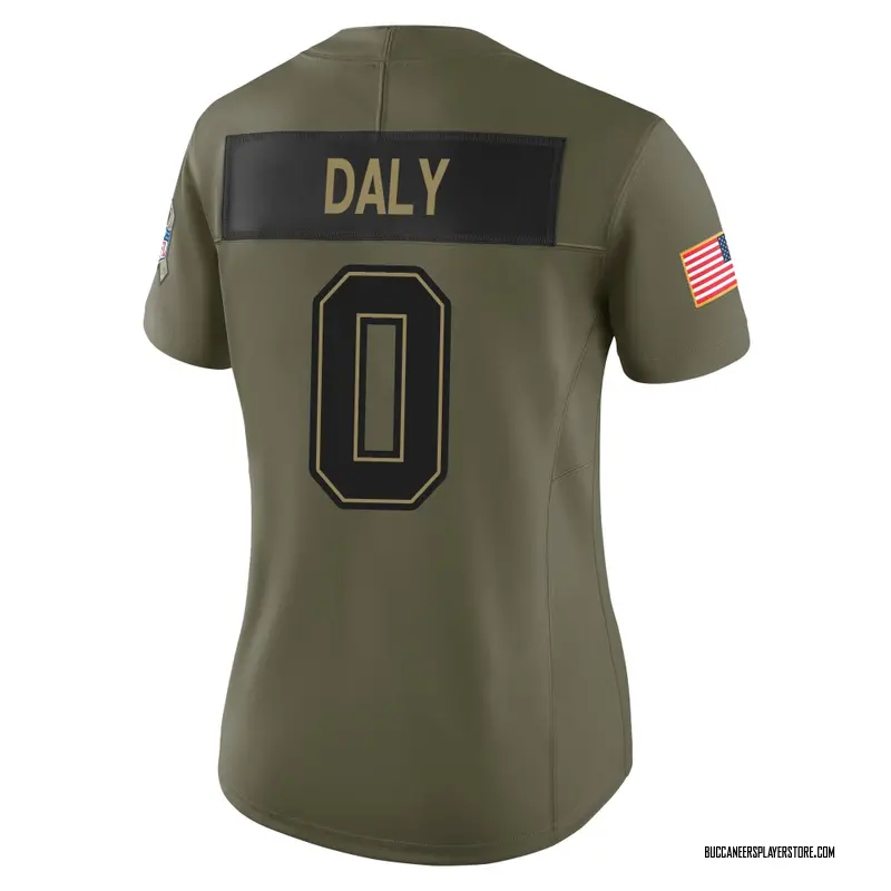 Nike Scott Daly Tampa Bay Buccaneers Limited Olive 2025 Salute to Service Jersey - Women's
