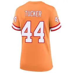 Nike Sean Tucker Tampa Bay Buccaneers Game Cream sicle 50th Season Jersey - Women's
