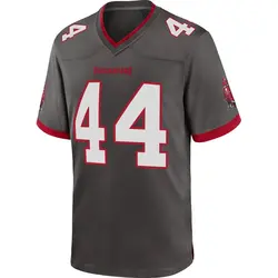 Nike Sean Tucker Tampa Bay Buccaneers Game Pewter Alternate Jersey - Men's