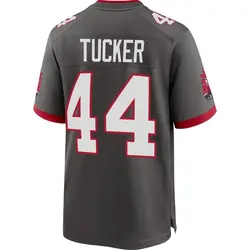 Nike Sean Tucker Tampa Bay Buccaneers Game Pewter Alternate Jersey - Men's