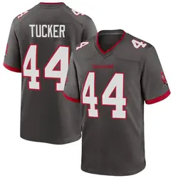 Nike Sean Tucker Tampa Bay Buccaneers Game Pewter Alternate Jersey - Youth