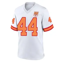 Nike Sean Tucker Tampa Bay Buccaneers Game White '76 50th Season Jersey - Men's