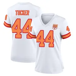 Nike Sean Tucker Tampa Bay Buccaneers Game White '76 50th Season Jersey - Women's