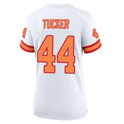 Nike Sean Tucker Tampa Bay Buccaneers Game White '76 50th Season Jersey - Women's