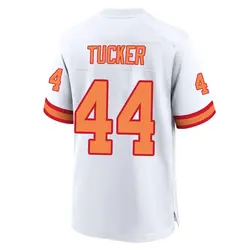 Nike Sean Tucker Tampa Bay Buccaneers Game White '76 50th Season Jersey - Youth