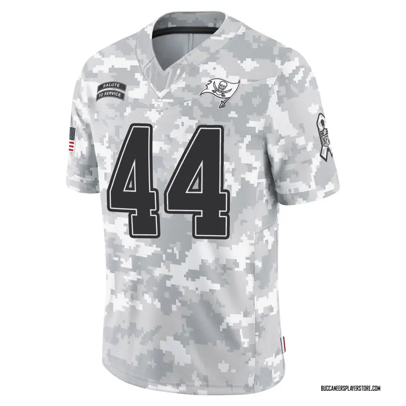 Nike Sean Tucker Tampa Bay Buccaneers Limited Arctic Camo 2024 Salute to Service Jersey - Men's
