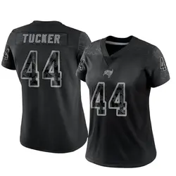 Nike Sean Tucker Tampa Bay Buccaneers Limited Black Reflective Jersey - Women's