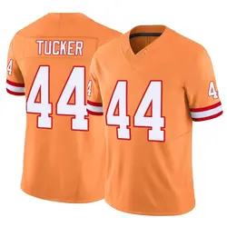 Nike Sean Tucker Tampa Bay Buccaneers Limited Orange Vapor F.U.S.E. Jersey - Youth
