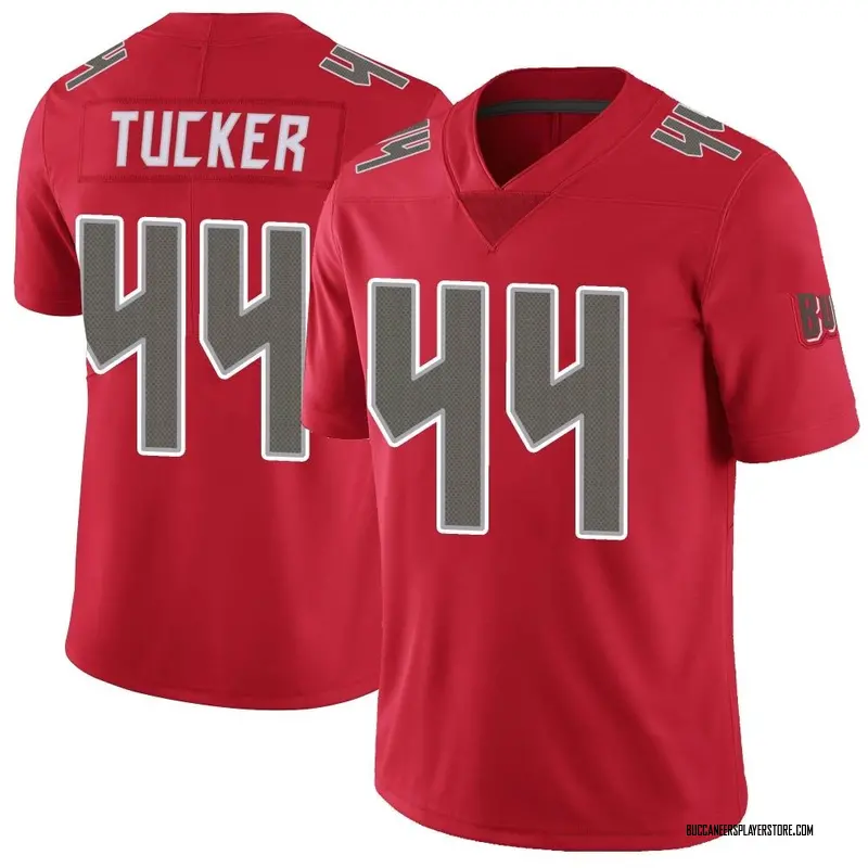 Nike Sean Tucker Tampa Bay Buccaneers Limited Red Color Rush Jersey - Men's
