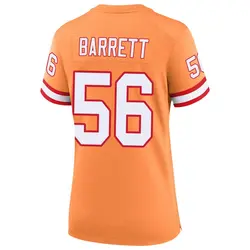 Nike Shaquil Barrett Tampa Bay Buccaneers Game Cream sicle 50th Season Jersey - Women's
