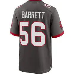 Nike Shaquil Barrett Tampa Bay Buccaneers Game Pewter Alternate Jersey - Men's