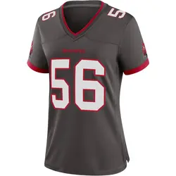 Nike Shaquil Barrett Tampa Bay Buccaneers Game Pewter Alternate Jersey - Women's