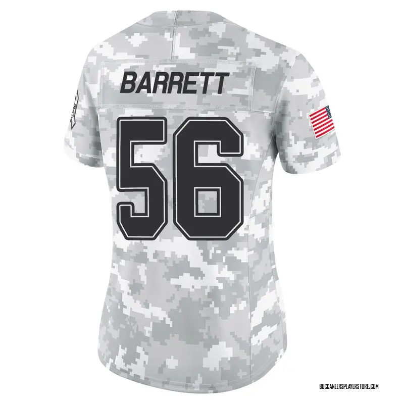 Nike Shaquil Barrett Tampa Bay Buccaneers Limited Arctic Camo 2024 Salute to Service Jersey - Women's