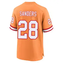 Nike Shilo Sanders Tampa Bay Buccaneers Game Cream sicle 50th Season Jersey - Youth