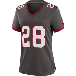 Nike Shilo Sanders Tampa Bay Buccaneers Game Pewter Alternate Jersey - Women's