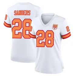 Nike Shilo Sanders Tampa Bay Buccaneers Game White '76 50th Season Jersey - Women's