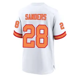 Nike Shilo Sanders Tampa Bay Buccaneers Game White '76 50th Season Jersey - Youth