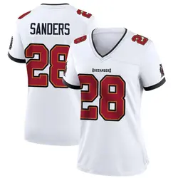 Nike Shilo Sanders Tampa Bay Buccaneers Game White Jersey - Women's