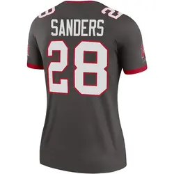 Nike Shilo Sanders Tampa Bay Buccaneers Legend Pewter Alternate Jersey - Women's