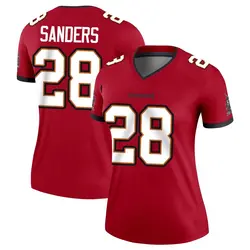 Nike Shilo Sanders Tampa Bay Buccaneers Legend Red Jersey - Women's