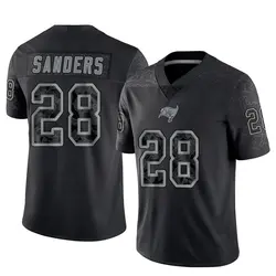 Nike Shilo Sanders Tampa Bay Buccaneers Limited Black Reflective Jersey - Youth