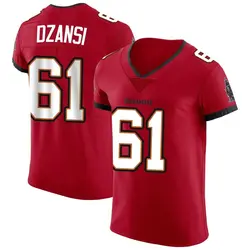 Nike Silas Dzansi Tampa Bay Buccaneers Elite Red Vapor Jersey - Men's