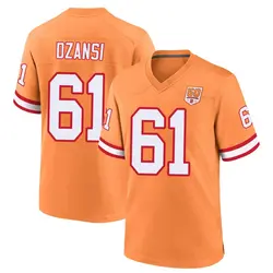 Nike Silas Dzansi Tampa Bay Buccaneers Game Cream sicle 50th Season Jersey - Men's