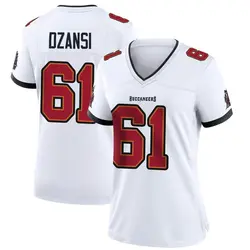 Nike Silas Dzansi Tampa Bay Buccaneers Game White Jersey - Women's